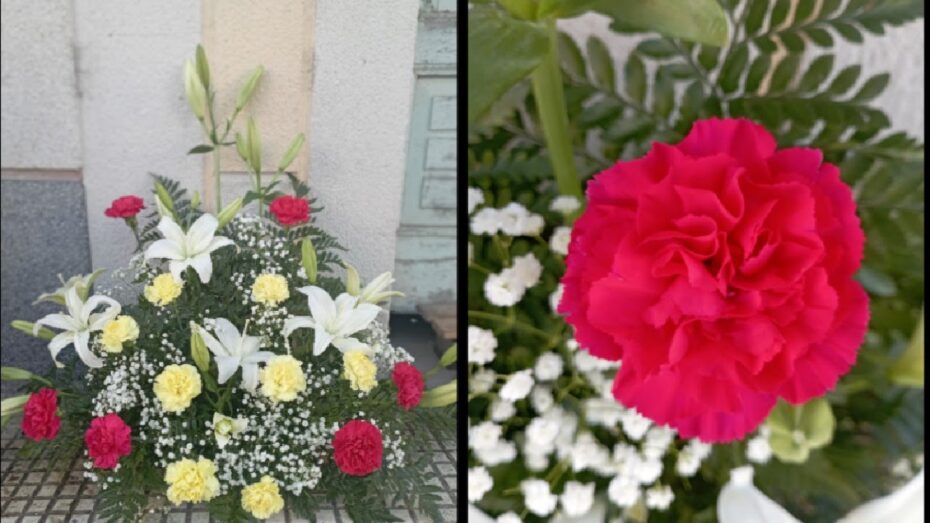 Centro de flores naturales para el cementerio: cómo hacerlo paso a paso