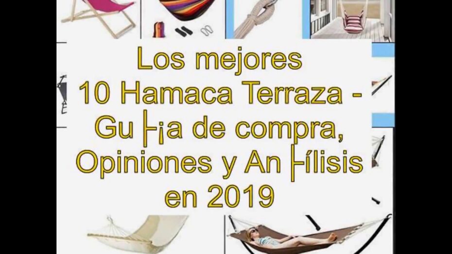 Guía de compra de hamacas de jardín: Consejos y recomendaciones para elegir la mejor opción