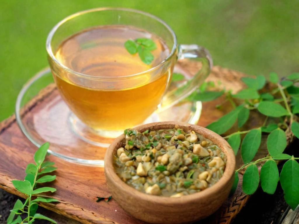 Cómo secar hierbas para té