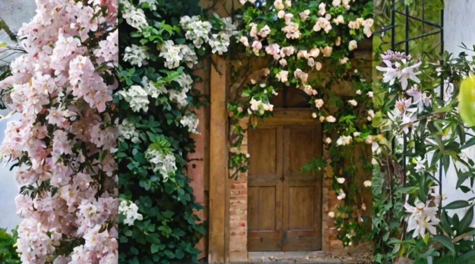 6 Plantas trepadoras para la entrada de casa