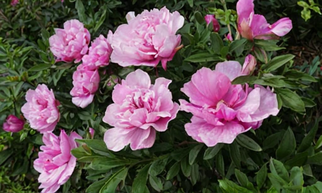 Peonia Itoh Bartzella o Paeonia cora louise